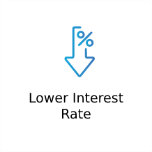 Lower Interest Rate